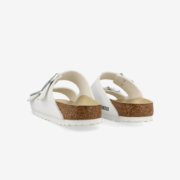 BIRKENSTOCK ARIZONA BIRKO-FLOR WHITE 【NARROW】