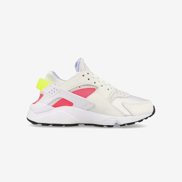 NIKE WMNS AIR HUARACHE WHITE/BRIGHT CRIMSON/BLACK/VOLT