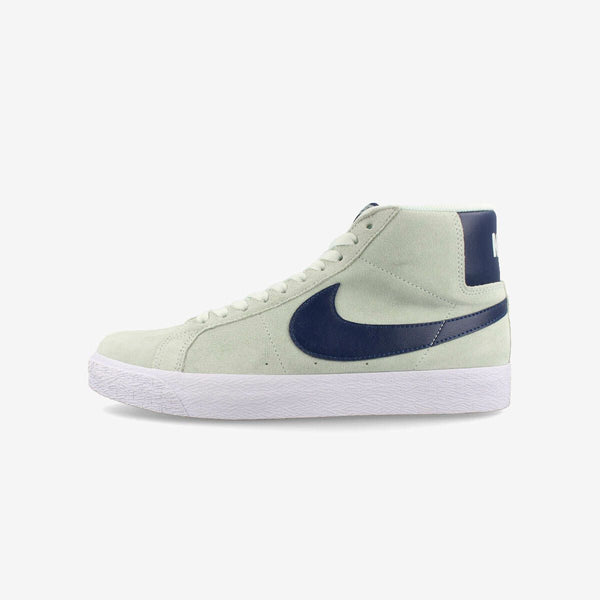 NIKE SB BLAZER ZOOM MID BARELY GREEN/NAVY/WHITE