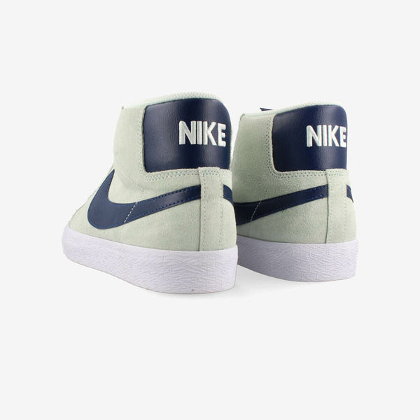 NIKE SB BLAZER ZOOM MID BARELY GREEN/NAVY/WHITE