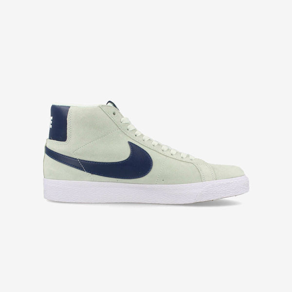 NIKE SB BLAZER ZOOM MID BARELY GREEN/NAVY/WHITE