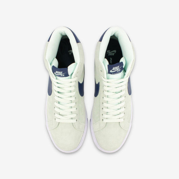 NIKE SB BLAZER ZOOM MID BARELY GREEN/NAVY/WHITE