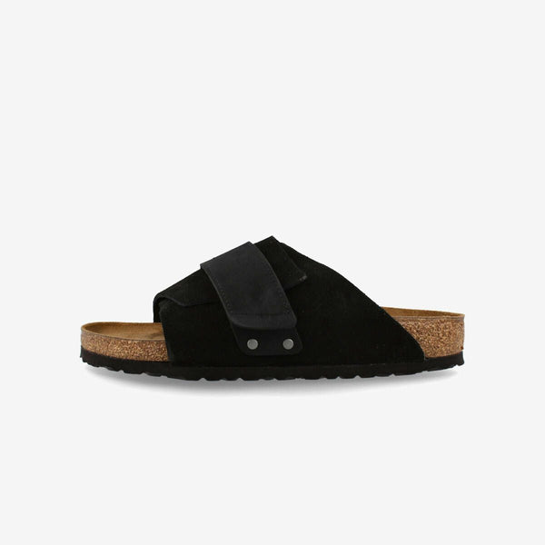 BIRKENSTOCK KYOTO NUBUCK BLACK SUEDE LEATHER 【REGULAR】