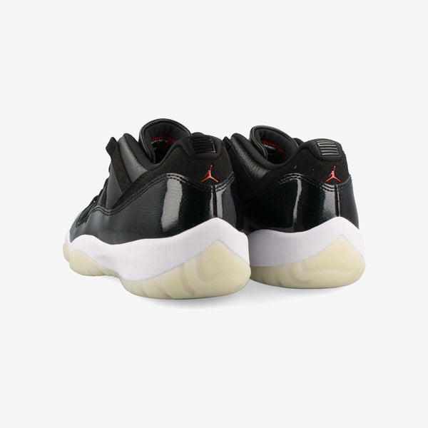 NIKE AIR JORDAN 11 RETRO LOW BLACK/GYM RED/WHITE/SAIL[72-10]