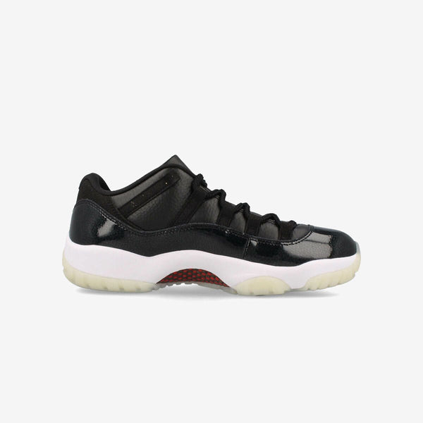 NIKE AIR JORDAN 11 RETRO LOW BLACK/GYM RED/WHITE/SAIL[72-10]