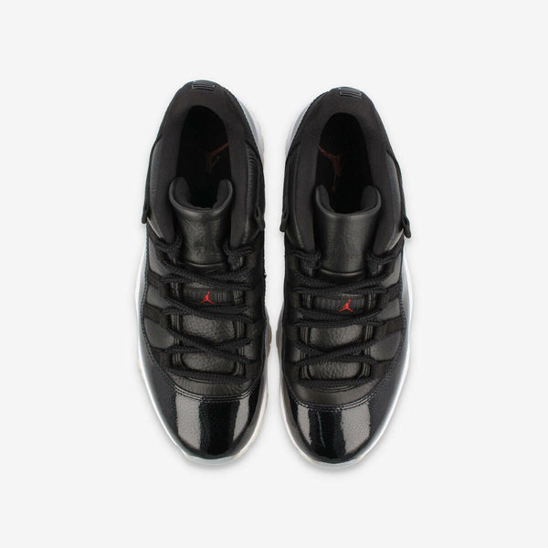 NIKE AIR JORDAN 11 RETRO LOW BLACK/GYM RED/WHITE/SAIL 【72-10】