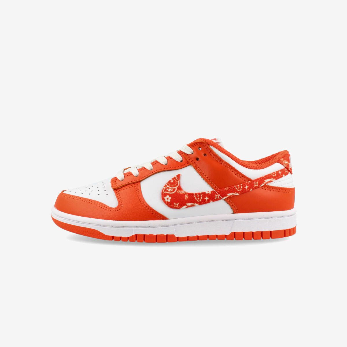 NIKE WMNS DUNK LOW WHITE/RUSH ORANGE/WHITE 【PAISLEY】 dh4401-103