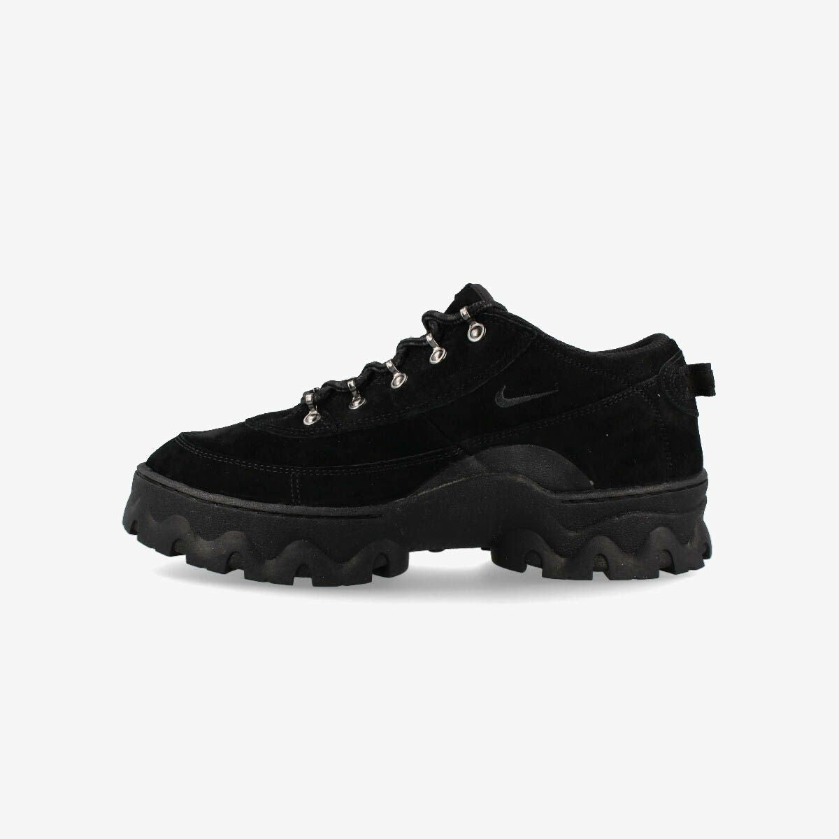 NIKE WMNS LAHAR LOW BLACK/DK SMOKE GREY/ORANGE/BLACK – KICKS LAB.