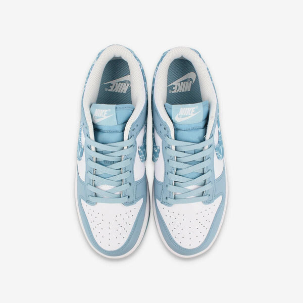 NIKE WMNS DUNK LOW WHITE/WORN BLUE/WHITE/WORN BLUE 【PAISLEY】