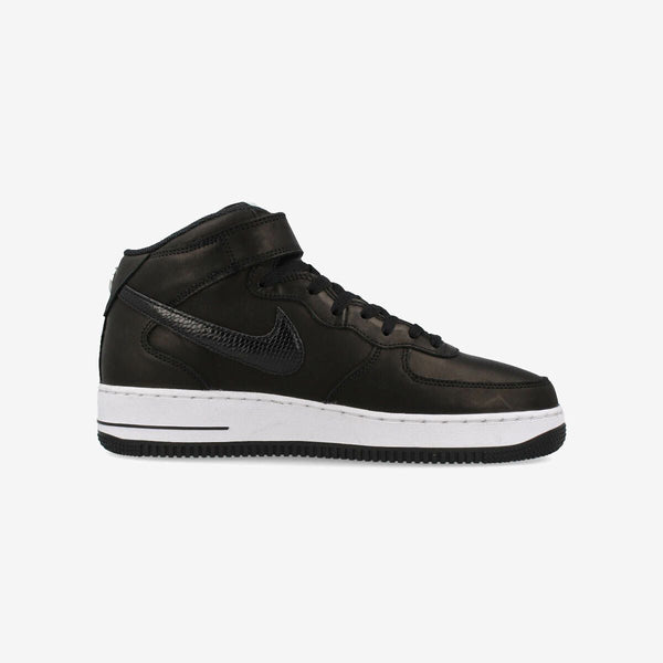 NIKE AIR FORCE 1 '07 MID SP BLACK/BLACK/BLACK[STUSSY]