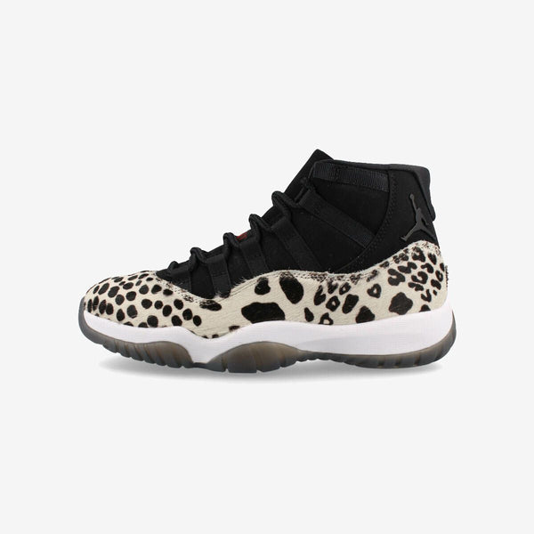 NIKE WMNS AIR JORDAN 11 RETRO BLACK/GYM RED/SAIL/WHITE 【ANIMAL】