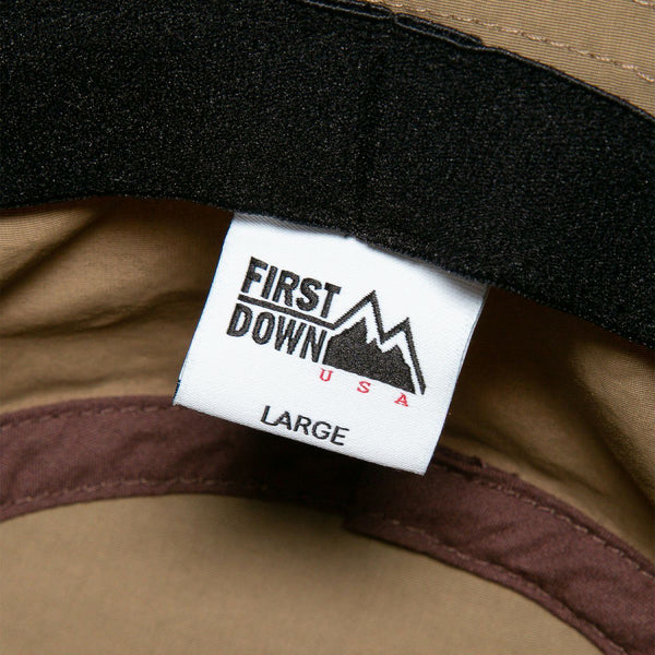 FIRST DOWN BUCKET HAT SUPPLEX NYLON