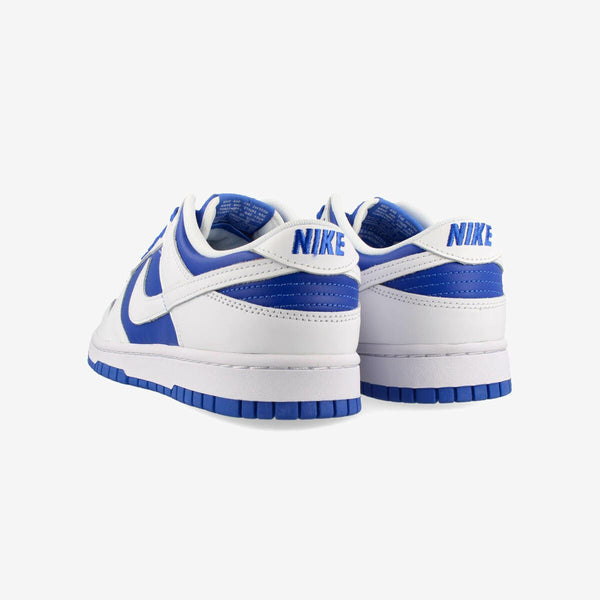 NIKE DUNK LOW RETRO RACER BLUE/WHITE/WHITE