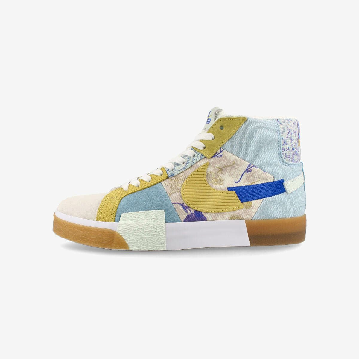 NIKE SB BLAZER ZOOM MID BOARDER BLUE/CELERY – KICKS LAB.