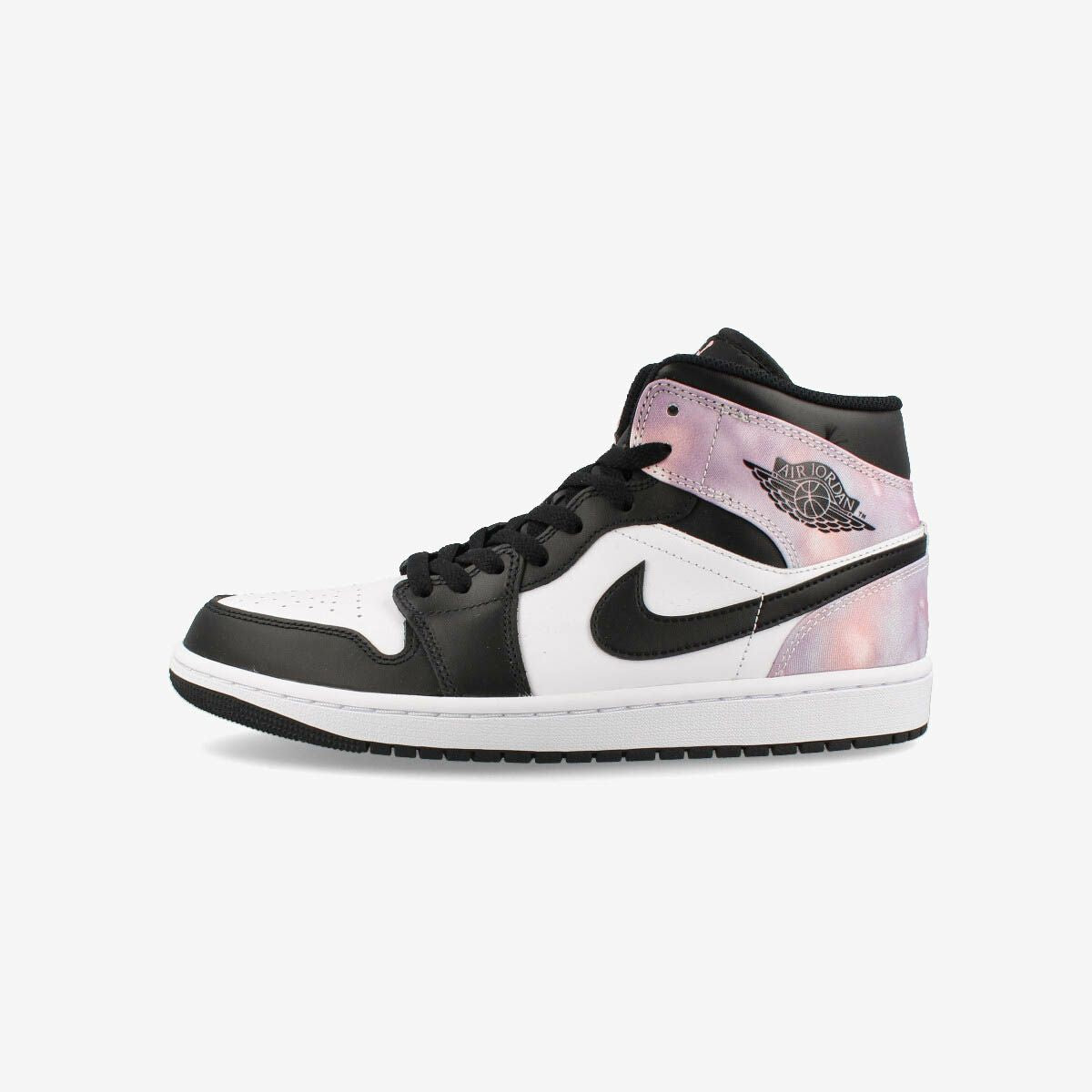 NIKE AIR JORDAN 1 MID SE BLACK/BLEACHED CORAL/WHITE