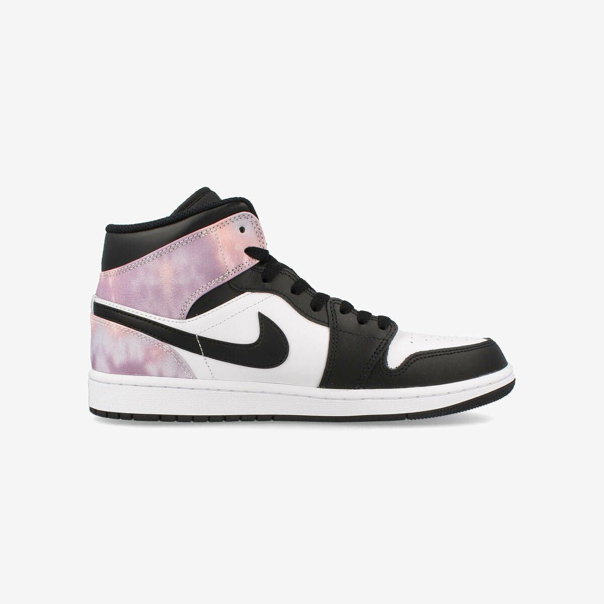 NIKE AIR JORDAN 1 MID SE BLACK/BLEACHED CORAL/WHITE 【TIE DYE】