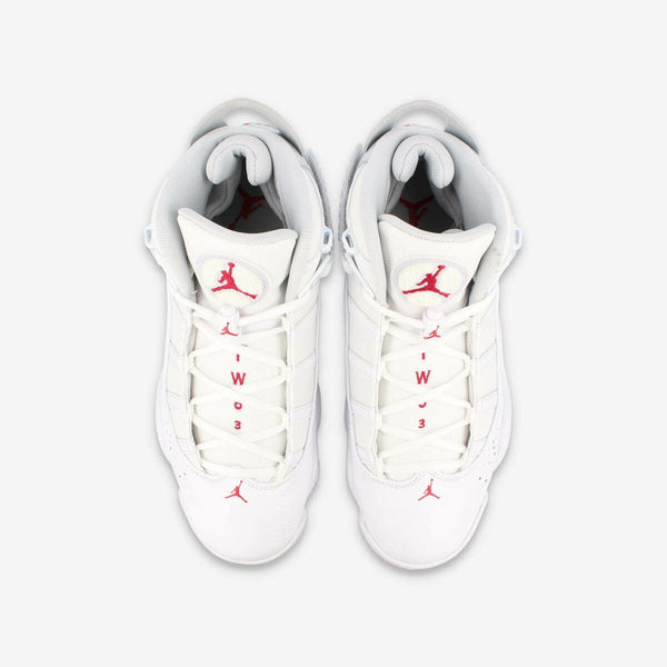 NIKE JORDAN 6 RINGS WHITE/MYSTIC HIBISCUS