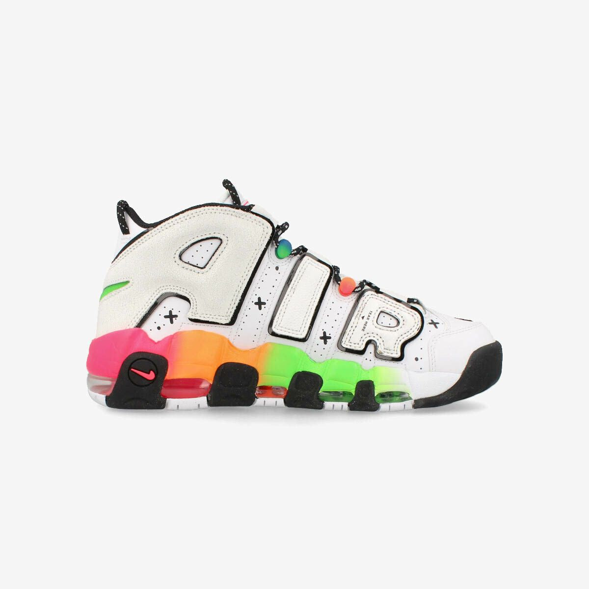 NIKE AIR MORE UPTEMPO '96 WHITE/WHITE/WHITE/TOTAL ORANGE – KICKS LAB.