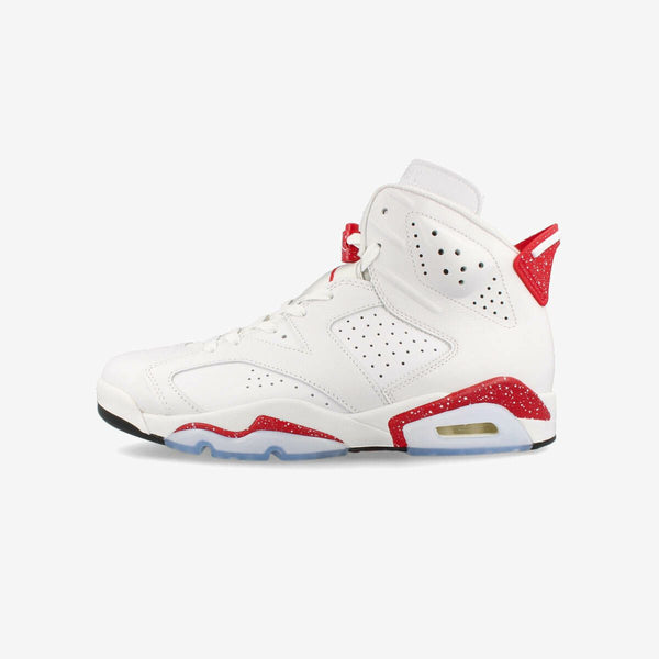 NIKE AIR JORDAN 6 RETRO WHITE/UNIVERSITY RED/BLACK 【RED OREO】