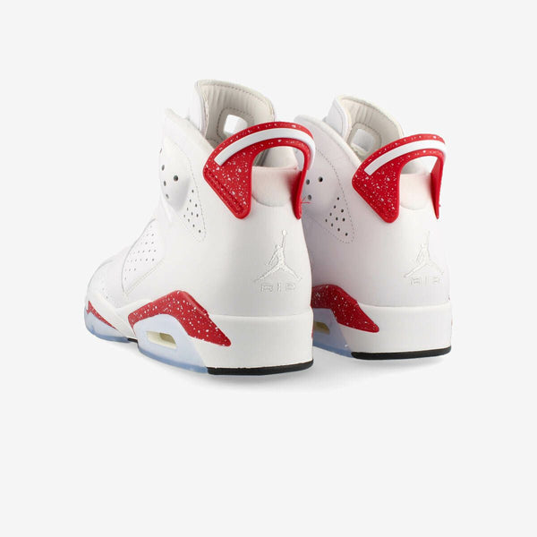 NIKE AIR JORDAN 6 RETRO WHITE/UNIVERSITY RED/BLACK 【RED OREO】