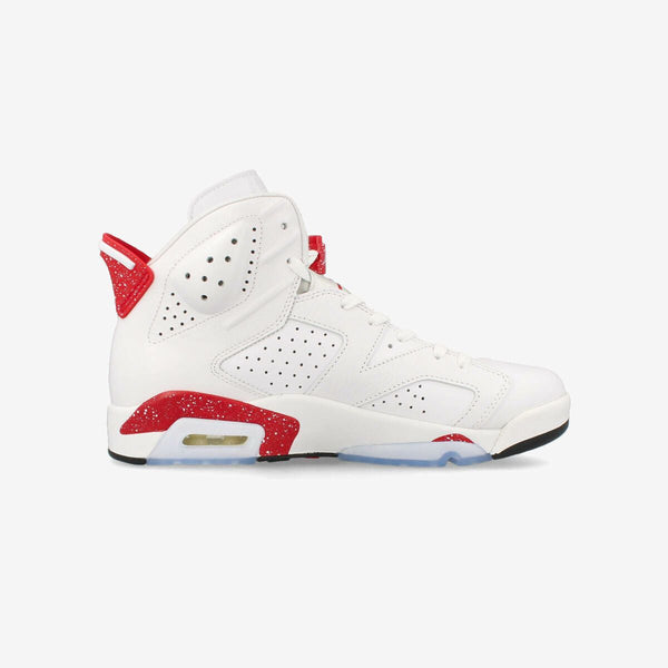 NIKE AIR JORDAN 6 RETRO WHITE/UNIVERSITY RED/BLACK 【RED OREO】