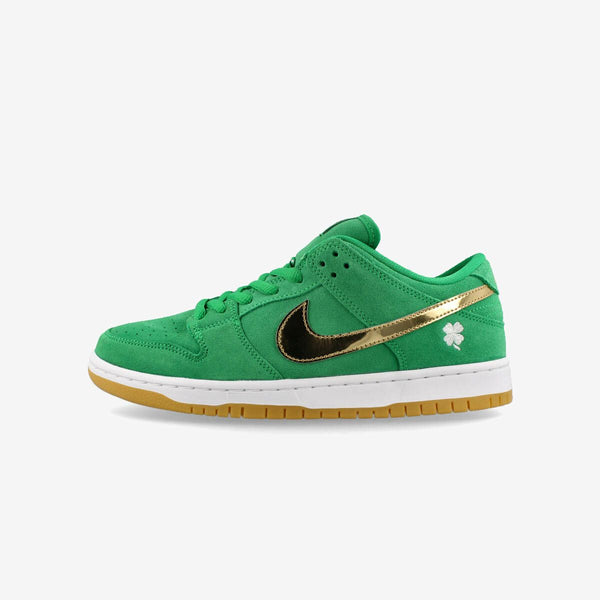 NIKE SB DUNK LOW PRO LUCKY GREEN/METALLIC GOLD [ST. PATRICK'S DAY]