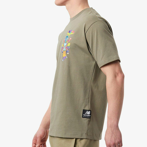 NEW BALANCE ATHLETICS MURUGIAH MURU S/S TEE CGN