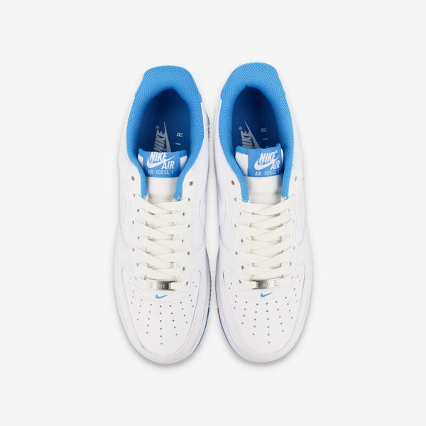 NIKE AIR FORCE 1 '07 WHITE/UNIVERSITY BLUE