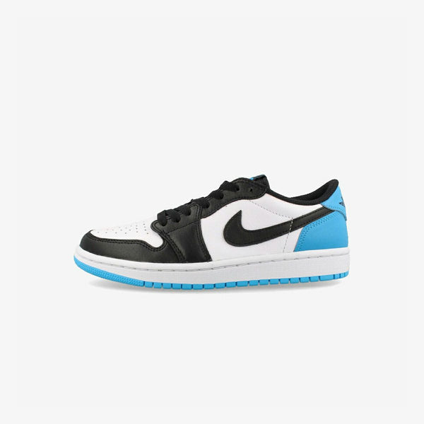 NIKE WMNS AIR JORDAN 1 LOW OG WHITE/DARK POWDER BLUE/BLACK 【UNC】