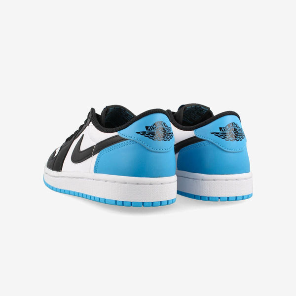 NIKE WMNS AIR JORDAN 1 LOW OG WHITE/DARK POWDER BLUE/BLACK 【UNC】