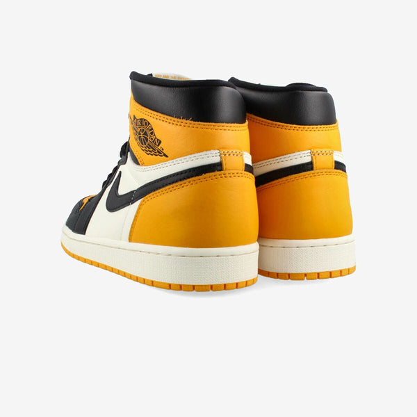 NIKE AIR JORDAN 1 RETRO HIGH OG 黑色/TAXI/白色 [黄脚趾]