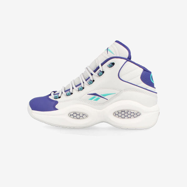 Reebok QUESTION MID COLD GREY/BOLD PURPLE/CLASSIC TEAL