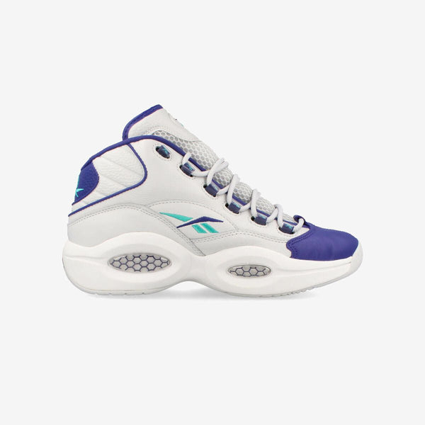 Reebok QUESTION MID COLD GREY/BOLD PURPLE/CLASSIC TEAL