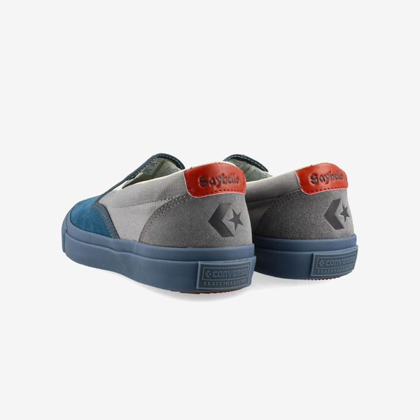 CONVERSE CS SLIP-ON SK SAYHELLO + BLUE/GREEN/GRAY