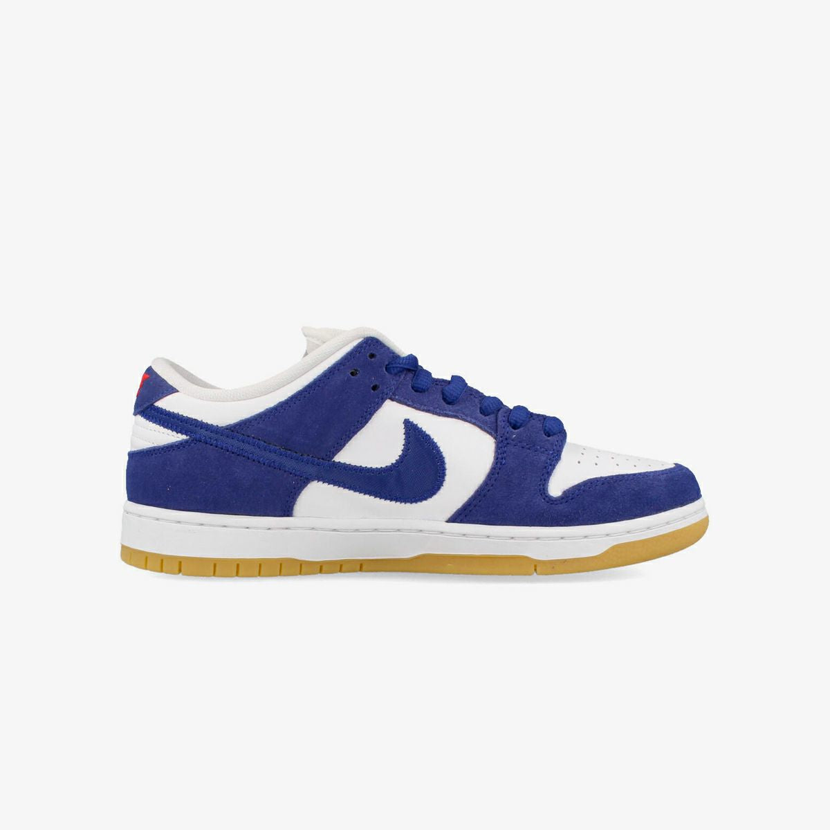 NIKE SB DUNK LOW PRO PRM DEEP ROYAL BLUE/WHITE/SPORT RED/GUM LIGHT ...