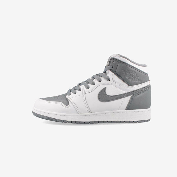 NIKE AIR JORDAN 1 RETRO HIGH OG GS STEALTH/WHITE