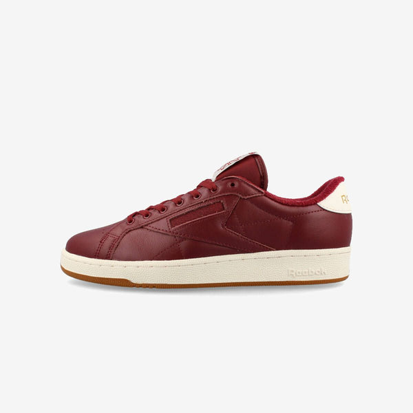 Reebok CLUB C GROUNDS CLASSIC BURGUNDY/CHALK/Reebok RUBBER GUM