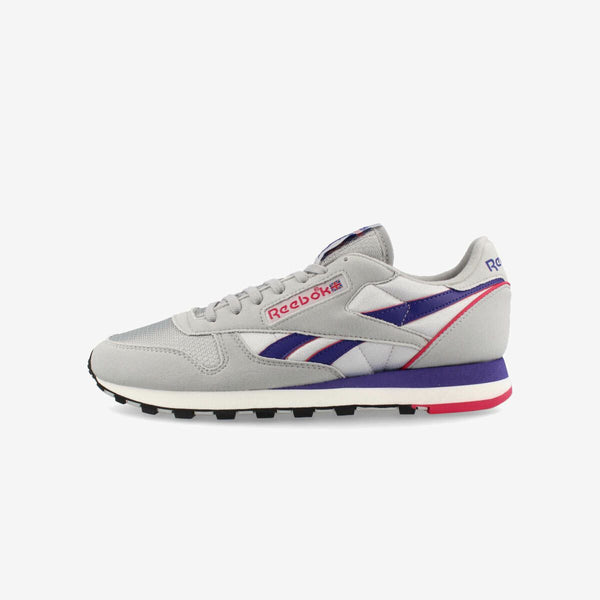 Reebok CLASSIC LEATHER PURE GREY/PURE GREY/TEAM PURPLE