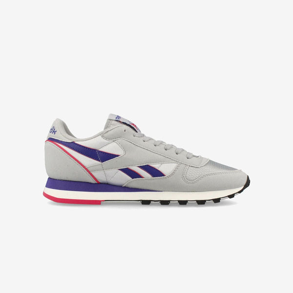 Reebok CLASSIC LEATHER PURE GREY/PURE GREY/TEAM PURPLE