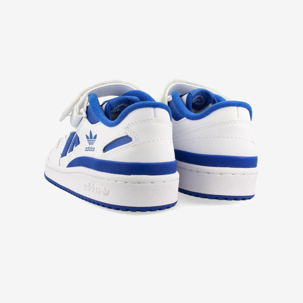 adidas FORUM LOW J FTWR WHITE/TEAM ROYAL BLUE/FTWR WHITE