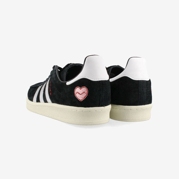 adidas CAMPUS 80s CORE BLACK/FTWR WHITE/OFF WHITE