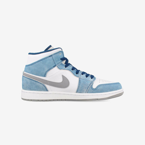 NIKE AIR JORDAN 1 MID SE FRENCH BLUE/FIRE RED/WHITE