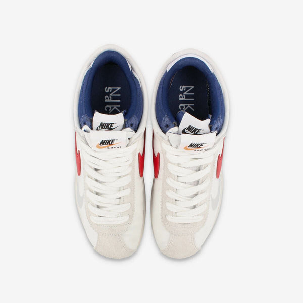 NIKE ZOOM CORTEZ SP SACAI WHITE/UNIVERSITY RED dq0581-100 – KICKS LAB.