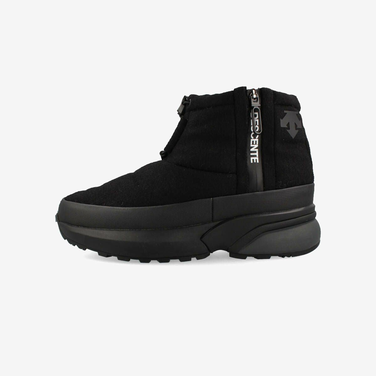 DESCENTE ACTIVE WINTER BOOTS SHORT MELTON BLACK [Autumn/Winter 2022 model]