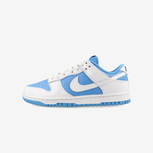 NIKE WMNS DUNK LOW ESSENTIAL WHITE/UNIVERSITY BLUE/CONCORD