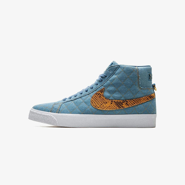 NIKE SB BLAZER MID INDUSTRIAL BLUE/BLACK 【SUPREME】