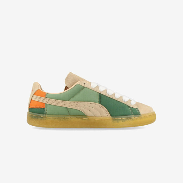 PUMA SUEDE x BLACK FIVES LIGHT SAND/DUSTY GREEN