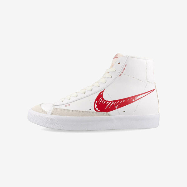 NIKE BLAZER MID VNTG '77 WHITE/WHITE/UNIVERSITY RED 【SKETCH PACK】