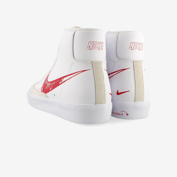 NIKE BLAZER MID VNTG '77 WHITE/WHITE/UNIVERSITY RED 【SKETCH PACK】