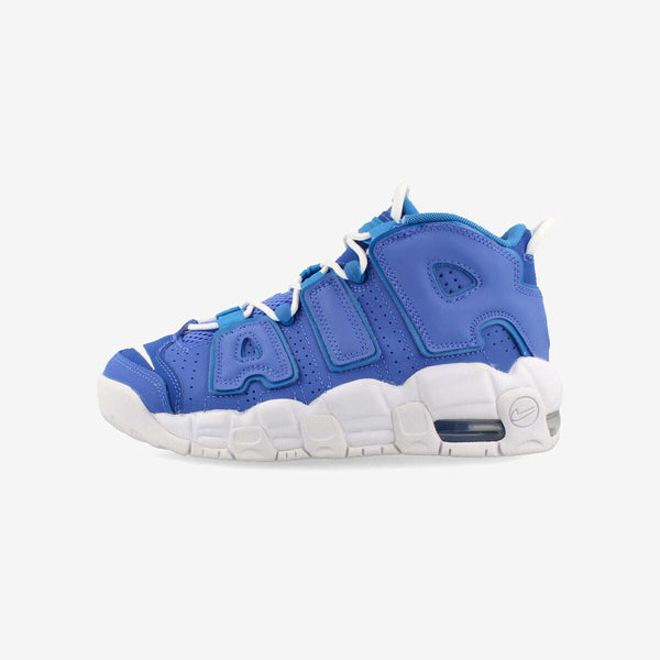 NIKE AIR MORE UPTEMPO GS MEDIUM BLUE/BATTLE BLUE/WHITE